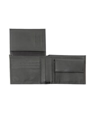 TIMBERLAND TUMBLED Cartera de piel con monedero. negro - Carteras Hombre - 2