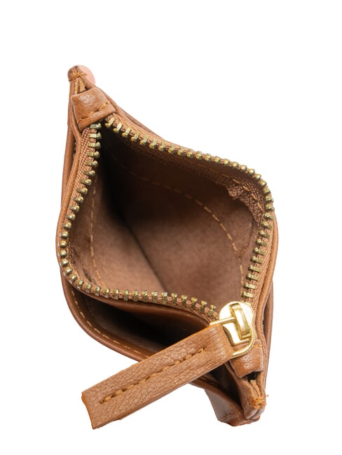 COIN Monedero de piel co&ntilde;ac - Carteras Mujer