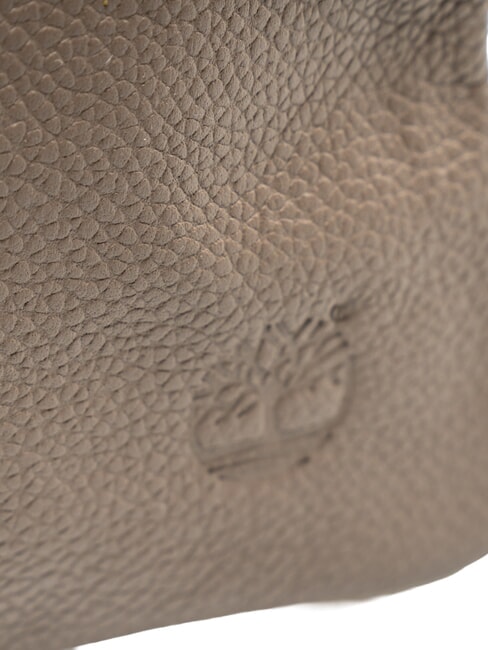 SMALL Bolso de mano peque&ntilde;o de piel con correa de mu&ntilde;eca natural - Bolsos Mujer