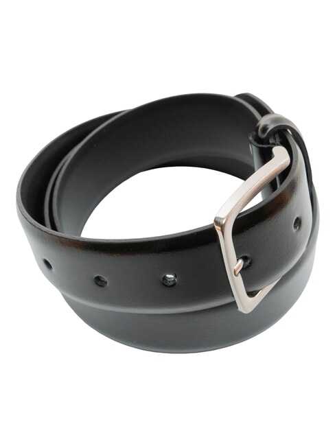 CLASSIC Cintur&oacute;n de cuero acortable negro - Cinturones