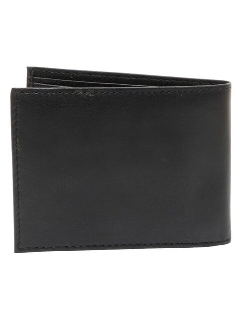 NAPPA Cartera de cuero negro - Carteras Hombre