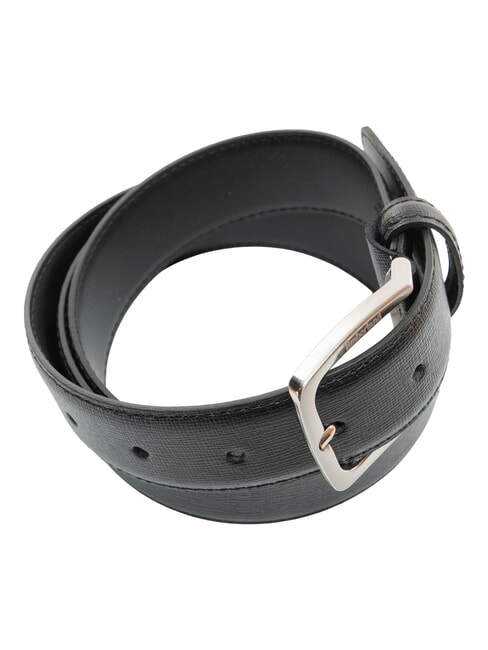 CLASSIC Cintur&oacute;n de piel Saffiano, se puede acortar. negro - Cinturones