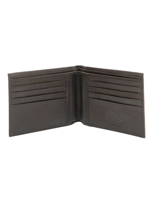 HAMMARED Cartera de cuero marr&oacute;n oscuro - Carteras Hombre