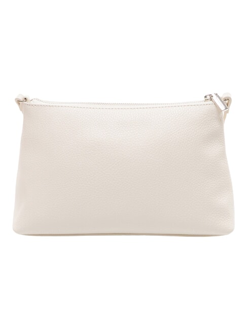AGATEA Bolso de hombro de piel blanco - Bolsos Mujer