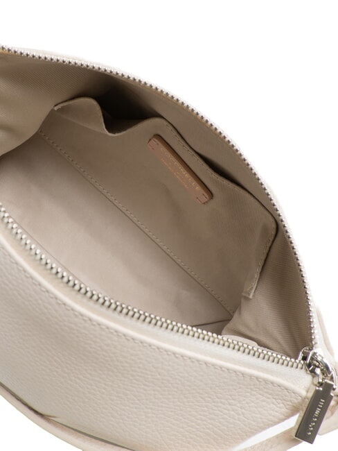 AGATEA Bolso de hombro de piel blanco - Bolsos Mujer