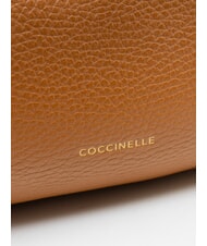 COCCINELLE SAGITTA Bolsa de papel de cuero, cuero CUIR - Bolsos Mujer - 3