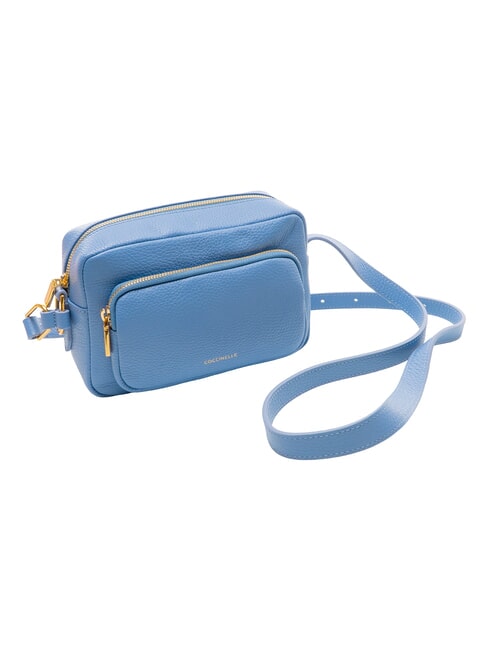 SAGITTA Mini habitaci&oacute;n de cuero azul - Bolsos Mujer