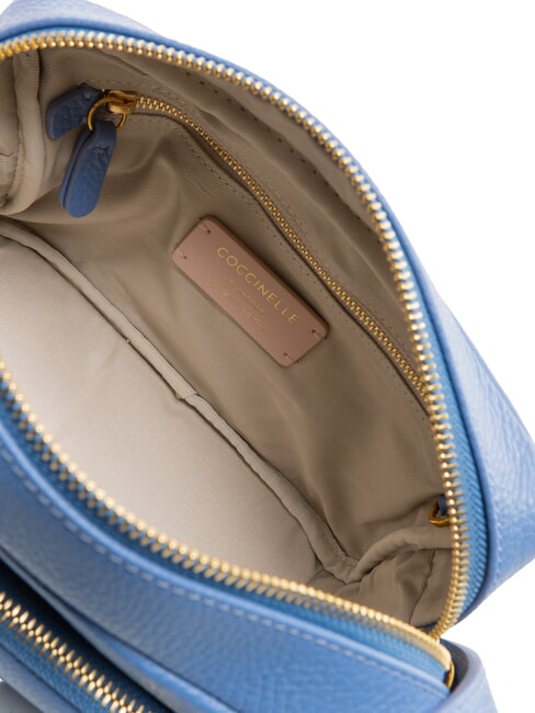 SAGITTA Mini habitaci&oacute;n de cuero azul - Bolsos Mujer