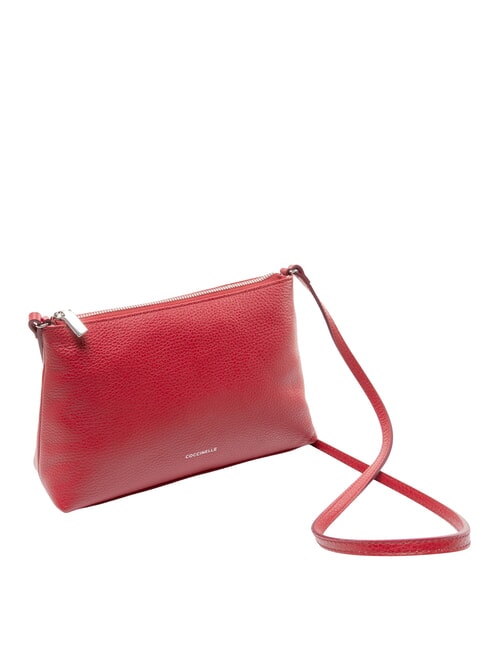 AGATEA Bolso de hombro de piel sangr&iacute;a - Bolsos Mujer
