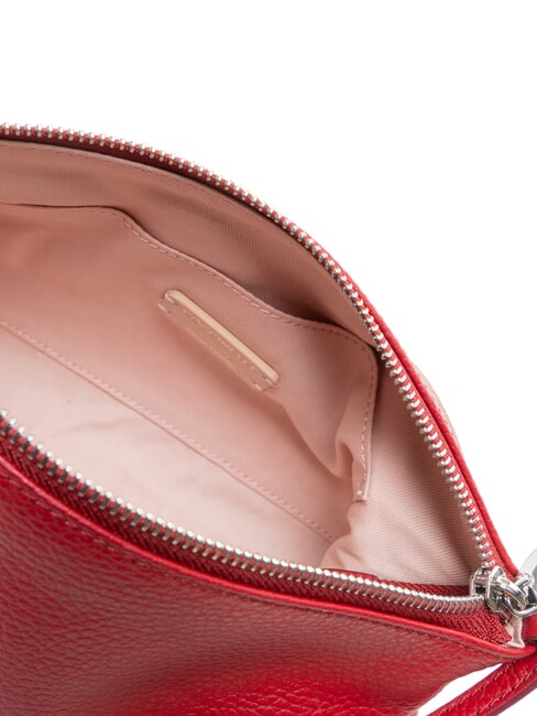 AGATEA Bolso de hombro de piel sangr&iacute;a - Bolsos Mujer