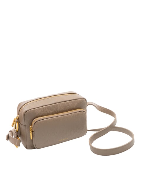 SAGITTA Mini habitaci&oacute;n de cuero topo c&aacute;lido - Bolsos Mujer