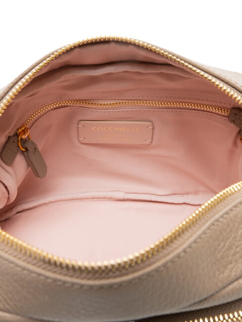 SAGITTA Mini habitaci&oacute;n de cuero topo c&aacute;lido - Bolsos Mujer