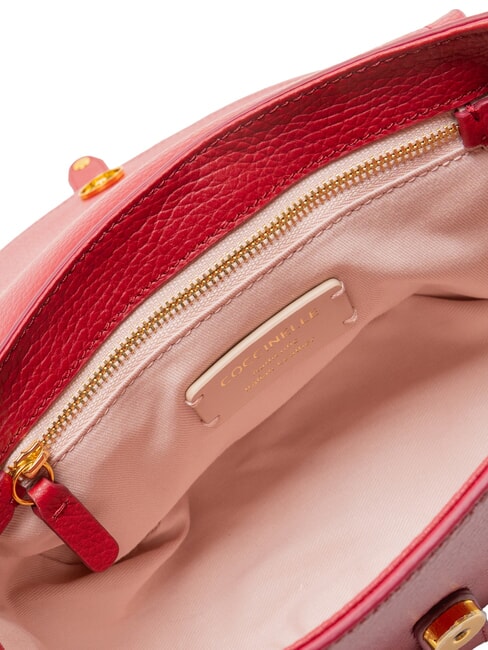 MAGALU Minibolso de hombro, de piel. sangr&iacute;a - Bolsos Mujer