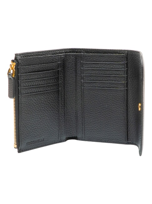 DEW Cartera con monedero, de piel. negro - Carteras Mujer