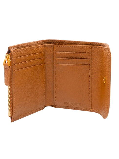 DEW Cartera compacta de cuero CUIR - Carteras Mujer