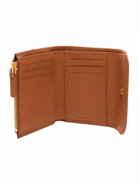 DEW Cartera compacta de cuero CUIR - Carteras Mujer