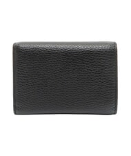 COCCINELLE DEW Cartera compacta de cuero negro - Carteras Mujer - 3
