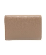 COCCINELLE DEW Cartera compacta de cuero topo c&aacute;lido - Carteras Mujer - 3