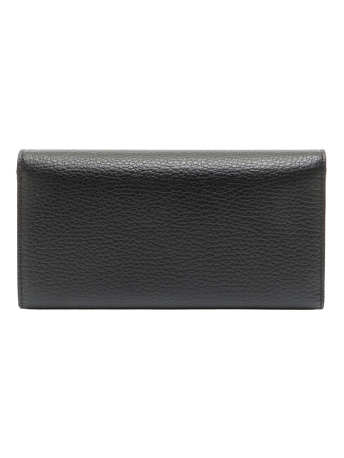 BINXIE Cartera grande de cuero negro - Carteras Mujer