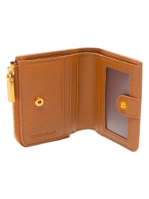 MYRINE Cartera compacta de cuero CUIR - Carteras Mujer