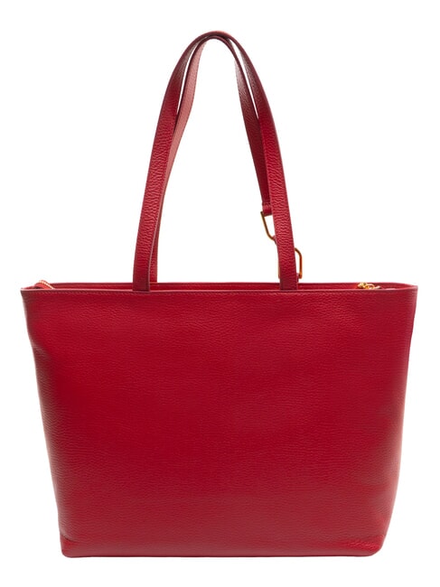 SAGITTA Bolso de hombro de piel sangr&iacute;a - Bolsos Mujer
