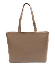 COCCINELLE SAGITTA Bolso de hombro de piel topo c&aacute;lido - Bolsos Mujer - 4