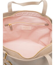 COCCINELLE SAGITTA Bolso de hombro de piel topo c&aacute;lido - Bolsos Mujer - 5