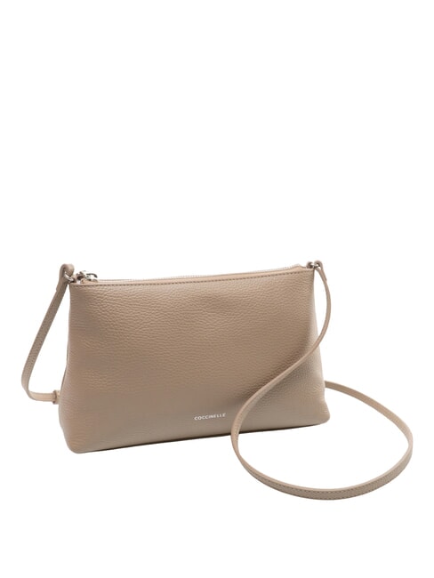 AGATEA Bolso de hombro de piel topo c&aacute;lido - Bolsos Mujer