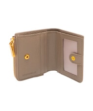 COCCINELLE MYRINE Cartera compacta de cuero topo c&aacute;lido - Carteras Mujer - 2