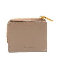 COCCINELLE MYRINE Cartera compacta de cuero topo c&aacute;lido - Carteras Mujer - 3