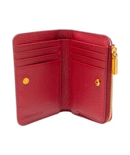 COCCINELLE BINXIE Cartera compacta de cuero sangr&iacute;a - Carteras Mujer - 2