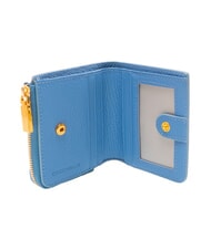 COCCINELLE MYRINE Cartera compacta de cuero azul - Carteras Mujer - 2
