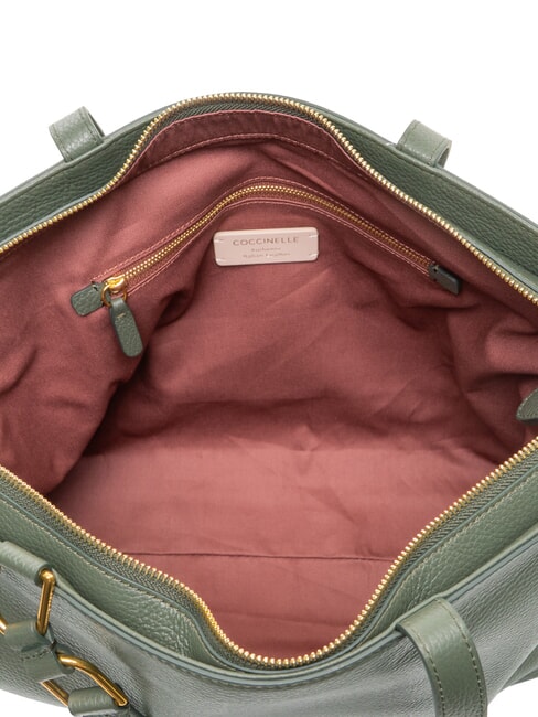 SAGITTA Bolso de hombro de piel algas - Bolsos Mujer