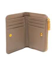 COCCINELLE BINXIE Cartera compacta de cuero topo c&aacute;lido - Carteras Mujer - 2