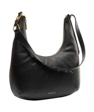 COCCINELLE SAGITTA Bolsa de papel de cuero, cuero negro - Bolsos Mujer - 2