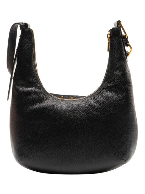 SAGITTA Bolsa de papel de cuero, cuero negro - Bolsos Mujer