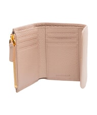 COCCINELLE DEW Cartera compacta de cuero rosetas - Carteras Mujer - 2