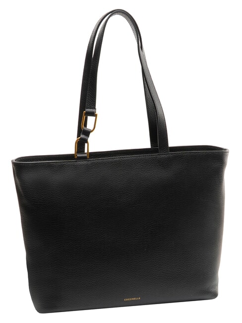 SAGITTA Bolso de hombro de piel negro - Bolsos Mujer