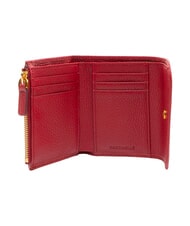 COCCINELLE DEW Cartera compacta de cuero sangr&iacute;a - Carteras Mujer - 2
