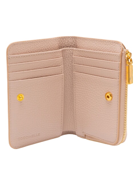 BINXIE Cartera compacta de cuero rosetas - Carteras Mujer