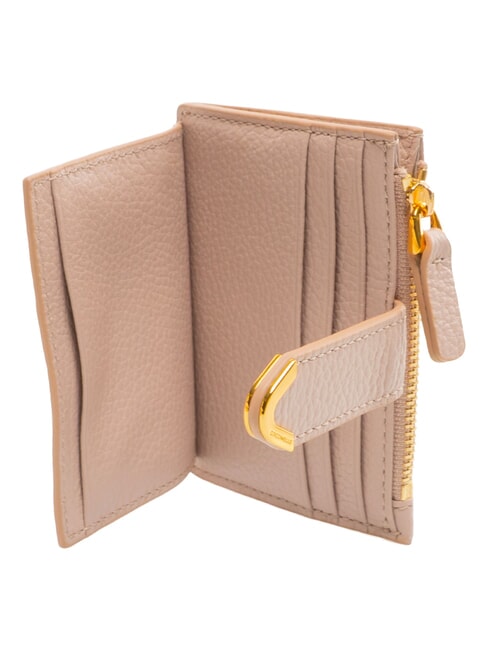 DEW Tarjetero de cuero rosetas - Carteras Mujer