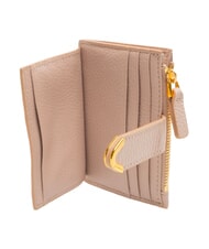 COCCINELLE DEW Tarjetero de cuero rosetas - Carteras Mujer - 2