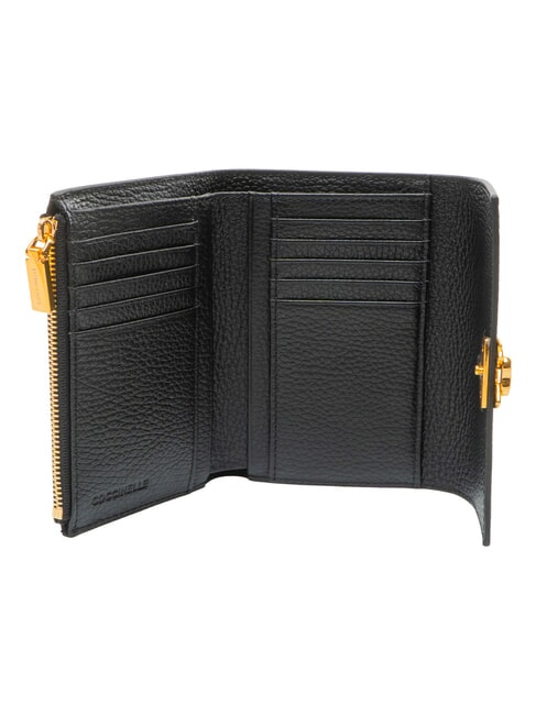 BINXIE Cartera con monedero, de piel. negro - Carteras Mujer