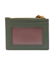 COCCINELLE DEW Tarjetero de cuero algas - Carteras Mujer - 3