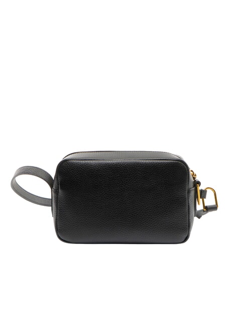 SAGITTA Mini habitaci&oacute;n de cuero negro - Bolsos Mujer