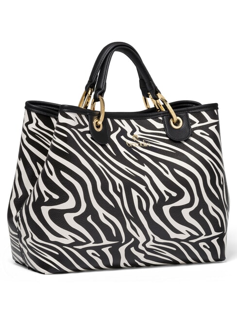 BETH SPECIAL Bolso grande con clutch cebra - Bolsos Mujer