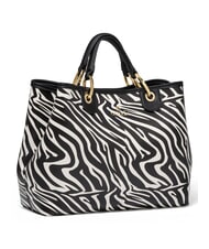 BRACCIALINI BETH SPECIAL Bolso grande con clutch cebra - Bolsos Mujer - 3