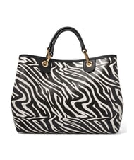 BRACCIALINI BETH SPECIAL Bolso grande con clutch cebra - Bolsos Mujer - 4