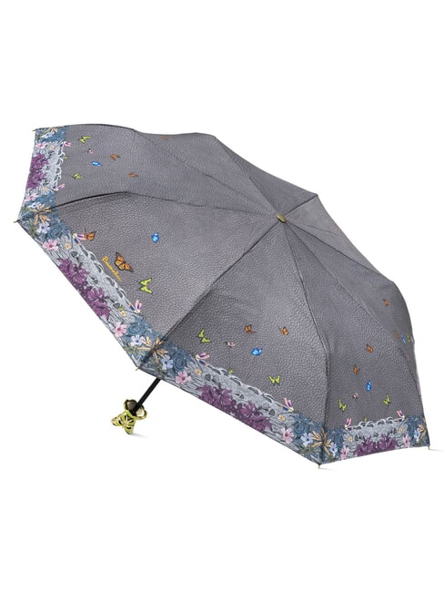 Butterfly paraguas plegable icono gris - Paraguas