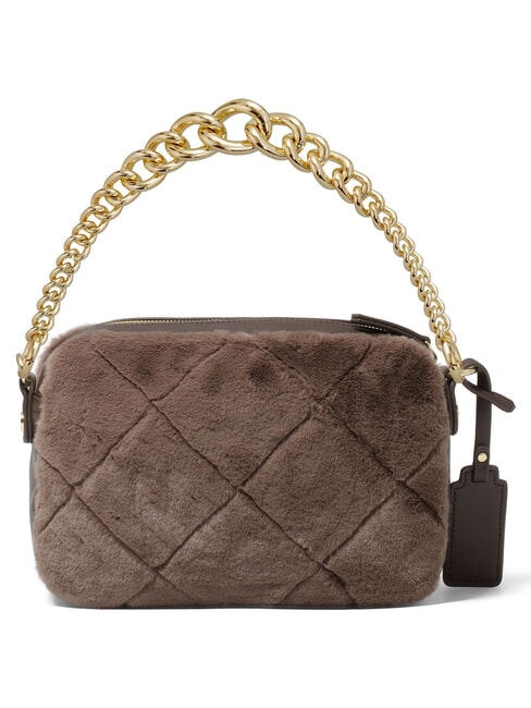 ICONS Minibolso de hombro marr&oacute;n - Bolsos Mujer